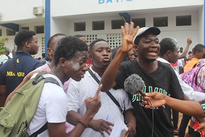 Proclamation Des R Sultats Du Baccalaur At Au Lyc E Classique D Abidjan