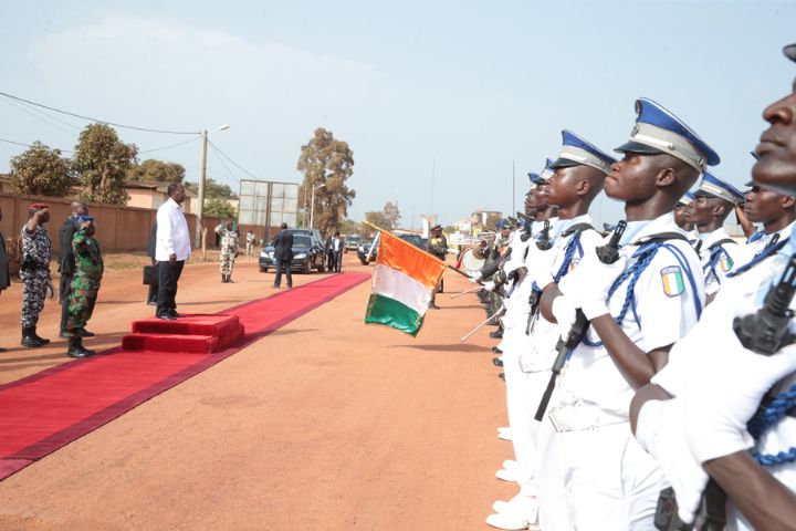 D Part Du Pr Sident De La R Publique S E M Alassane Ouattara Pour