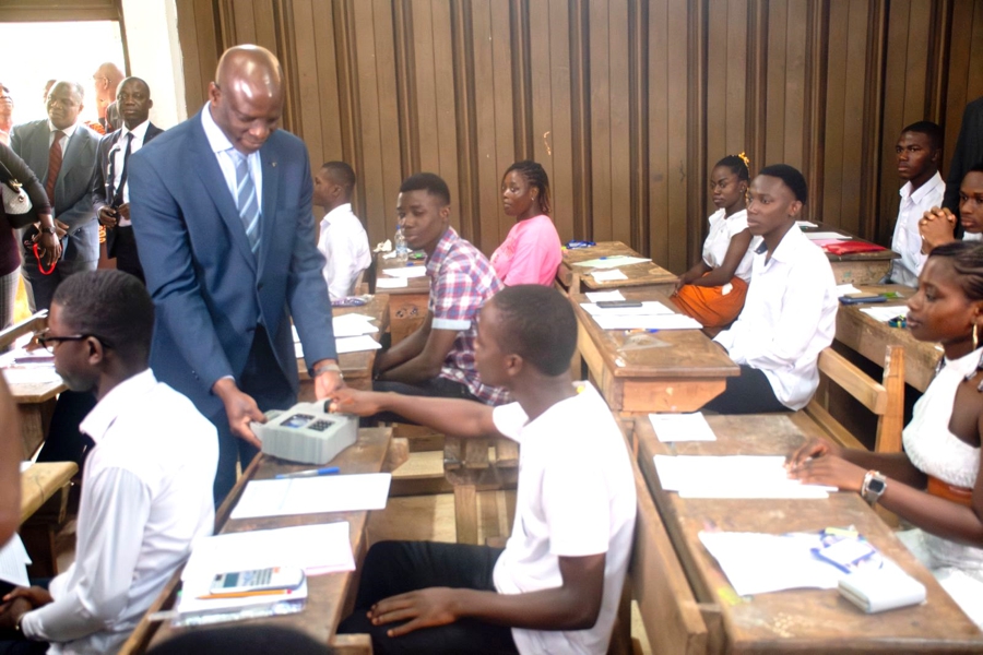 Brevet de Technicien supérieur BTS session 2024 le ministre Adama