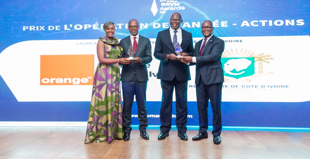 BRVM AWARDS 2023 l État de Côte d Ivoire à travers le Comité de