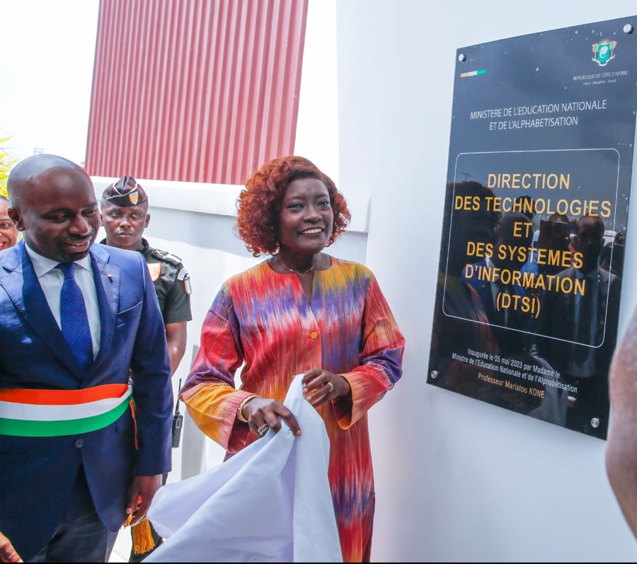 Éducation nationale la ministre Mariatou Koné inaugure le nouveau