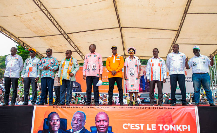 Elections Locales Dans Le Tonkpi Mamadou Tour Pr Sente Les Dix