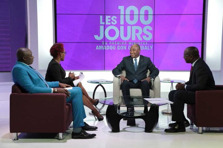 Le Premier Ministre Amadou Gon Coulibaly Fait Le Bilan De Ses 100