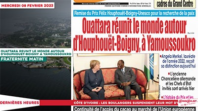 Le Titrologue Du F Vrier Ouattara R Unit Le Monde Autour D