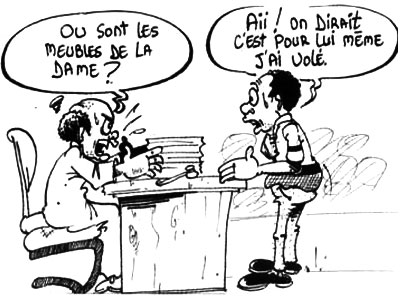 Caricature L’Inter du 8 novembre 2008 - Abidjan.net Caricatures