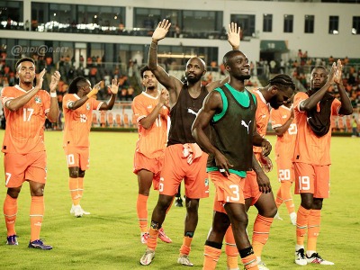 Football/ 3è journée des Éliminatoires CAN Maroc 2025: la Côte d’Ivoire étrille la Sierra Léone ( 4-1) à San-Pédro