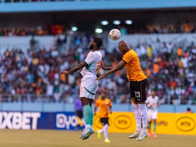 Football/5è journée Éliminatoires CAN 2025: la Côte d’Ivoire s'incline face à la Zambie (0-1)