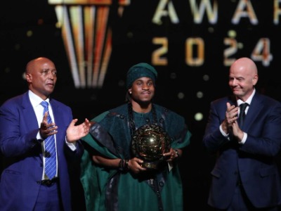 Football : l’attaquant nigérian Ademola Lookman sacré Meilleur Joueur Africain de l’Année 2024