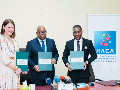 Côte d'Ivoire/Médias : La HACA signe une convention avec KANTAR et le GIE pour la mesure des audiences audiovisuelles