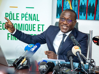 Blanchiment d'argent : '' la Côte d'Ivoire ne sera jamais une terre d'accueil pour les capitaux criminels'' ( Procureur financier)