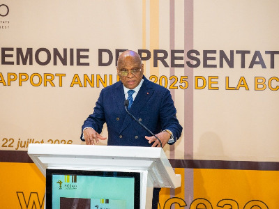 Cérémonie de présentation officielle du rapport annuel de la BCEAO