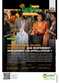 Echo des marchés du Lundi 28 au Dimanche 04 Octobre 2026