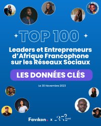 TOP 100 des Leaders et Entrepreneurs d’Afrique Francophone sur les Réseaux Sociaux
