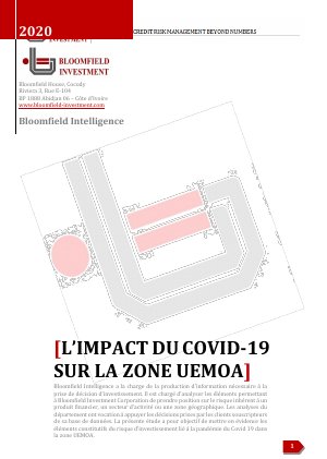L’impact du Covid-19 sur la zone UEMOA (Rapport)