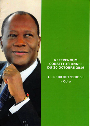 Référendum constitutionnel du 30 Octobre 2016: le guide du défenseur du 