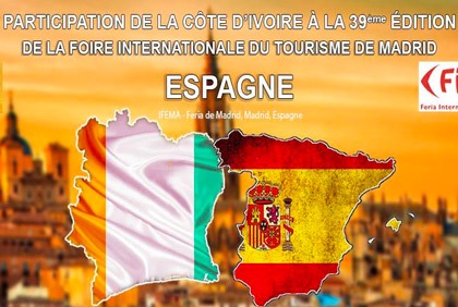 Participation de la Côte d`Ivoire à la 39ème édition de FITUR 2019