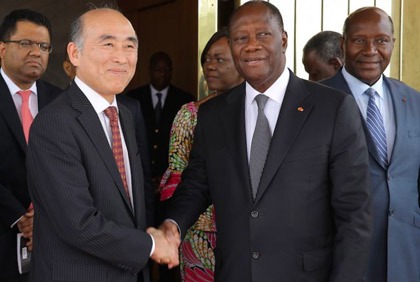 Visite de travail en Côte d`Ivoire de M Mitsuhiro Furusawa, Directeur General Adjoint du Fonds Monétaire International (FMI)