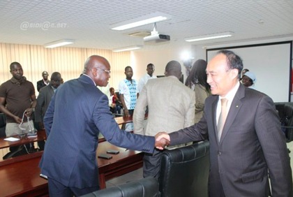 Visite du  nouveau Secrétaire général de l ` UIT à Abidjan