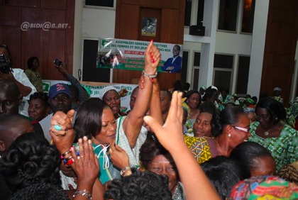 Elections à la présidence des femmes et des jeunes du PDCI-RDA (juin 2015)