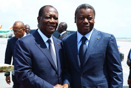 Visite d’amitié et de travail Président togolais, Faure Gnassingbé en Côte d`Ivoire (Février 2015)