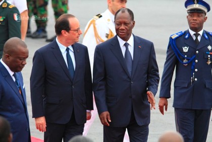 Visite officielle du chef de l`Etat français en Côte d`Ivoire (juillet 2014)