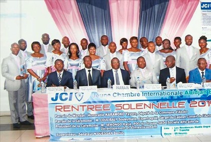 Activités de la Jeune chambre internationale (JCI) en 2014
