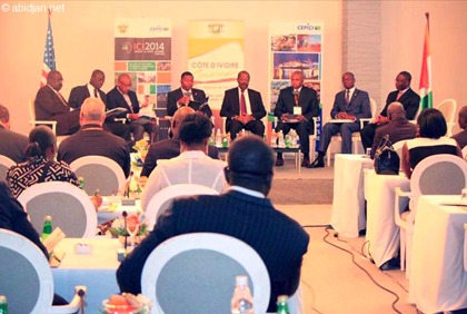 Visite des Sénateurs et opérateurs économiques américains en Côte d`Ivoire