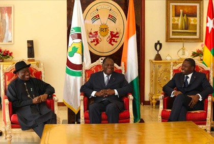 Visite du Président Alassane Ouattara au Togo (Juillet 2013)