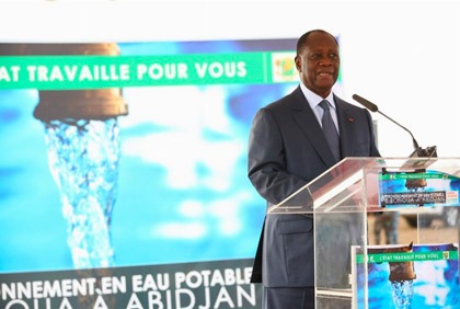 Renforcement de l`alimentation en eau potable d`Abidjan à partir de Bonoua - 2012