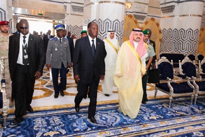 Visite de travail du Président Ouattara en Arabie Saoudite - Août 2012