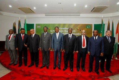 Sommets du G8 de l`Union africaine en 2012 