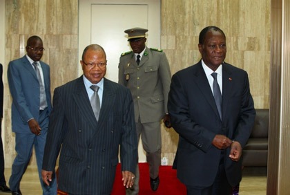 Coopération: Alassane Ouattara, Président de la CEDEAOa  sma