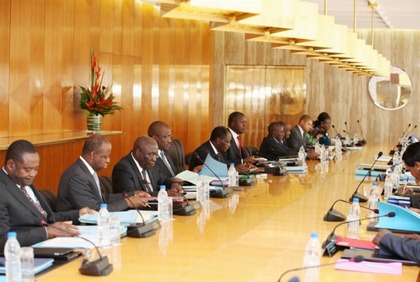 Conseil de ministres et de gouvernement 2012
