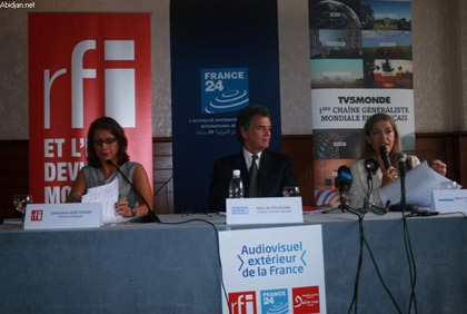 Médias: RFI, TV5Monde et France 24 s’installent à Abidjan - Octobre 2011a href=http://small