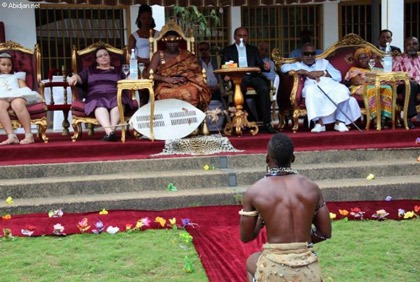 Activités du Palais d`Eburnie et de sa Majesté Tchiffi Zié