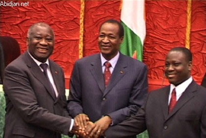 Les accords de Ouaga en 2010