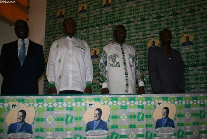 Campagne électorale présidentielle du PDCI - 2009o