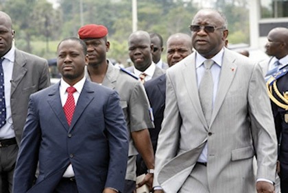 Tournée du Président Gbagbo dans l`Ouest - juin 2009