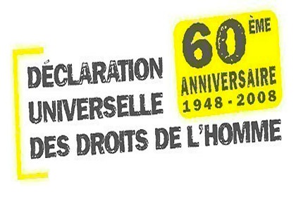 60è anniversaire des droits humains