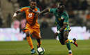 Match amical de football Côte - d`Ivoire vs Sénégal