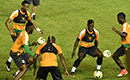 Eliminatoire Mondial 2018: Séance d`entraînement des Eléphants avant le match contre le Mali