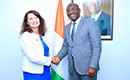 Coopération économique : Une délégation Suédoise échange avec le Ministre Souleymane Diarrassouba