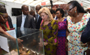 La Première Dame Dominique Ouattara visite le SARA 2015