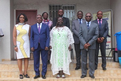 Cérémonie d`installation de la présidente du conseil de gestion de l’office ivoirien de la propriété intellectuelle