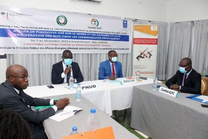 Ouverture de l`atelier de plaidoyer axé sur le genre et les dangers liés à la prolifération des armes légères et de petit calibre