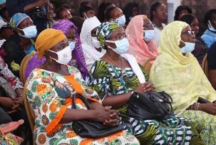 Le mouvement national du soutien à la candidature unique au RHDP (MONASCAU RHDP) rend hommage au candidat Alassane Ouattara à Dimbokro