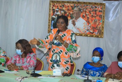 Présidentielle 2020 : Kandia Camara met  les femmes RHDP en ordre de bataille pour une victoire éclatante d’ADO