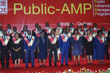 Cérémonie de graduation du Public Amp 2020 de la MDE Business School