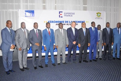 Cérémonie de lancement du projet d`appui au renforcement des institutions de contrôle de la Côte d`ivoire