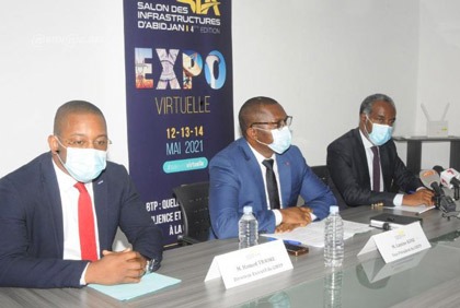 Conférence de presse de lancement officiel de la 4è édition du salon des infrastructures d`Abidjan